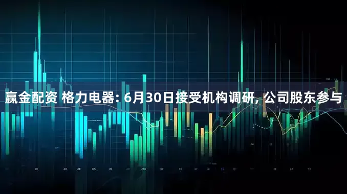 赢金配资 格力电器: 6月30日接受机构调研, 公司股东参与